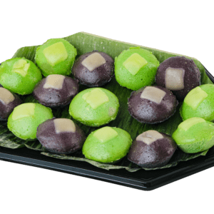 Ube and Pandan Puto/ ube ir pandan skonio garintas pyragaitis