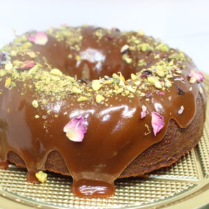 Dates Cake with Caramel Syrup (ala Salma)/ Datulių pyragas su karamelės sirupu