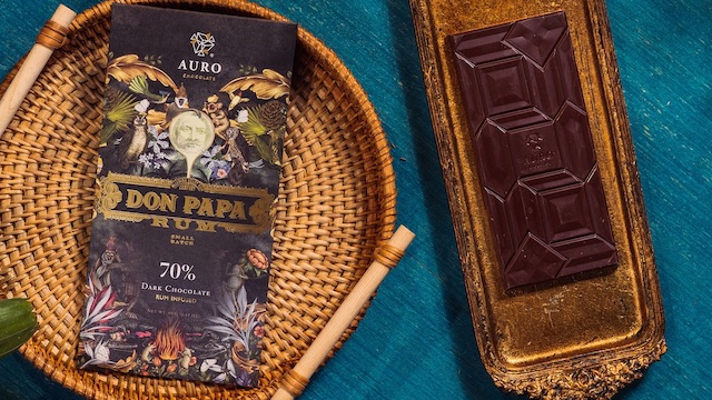 Auro Don Papa Rum 70% Dark Chocolate Rum Infused/ 70% tamsus šokoladas su romo įdaru - Image 4